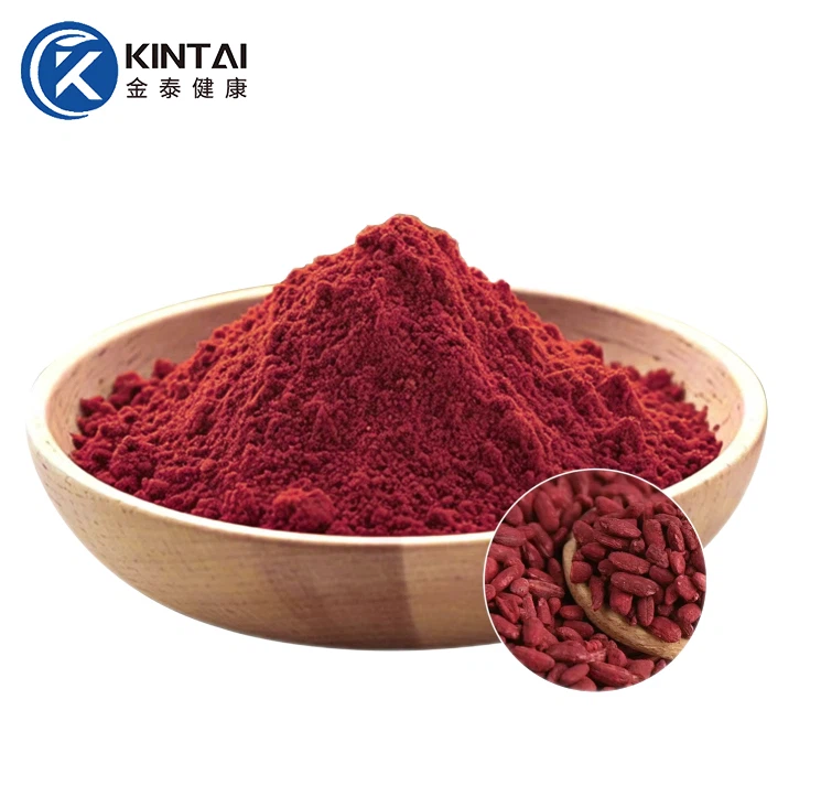 Prášek s extraktem z červené kvasnicové rýže